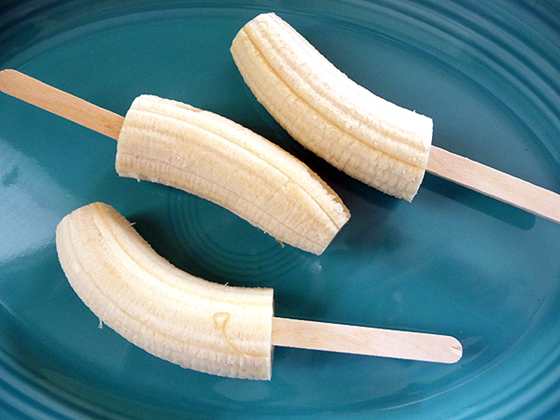 Chocolate Banana Pops