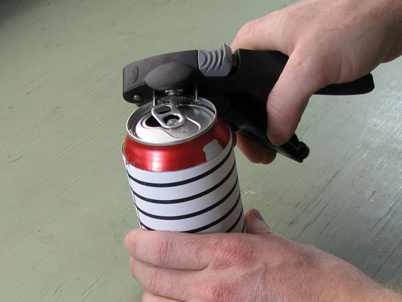 Soda Can Label Embossing
