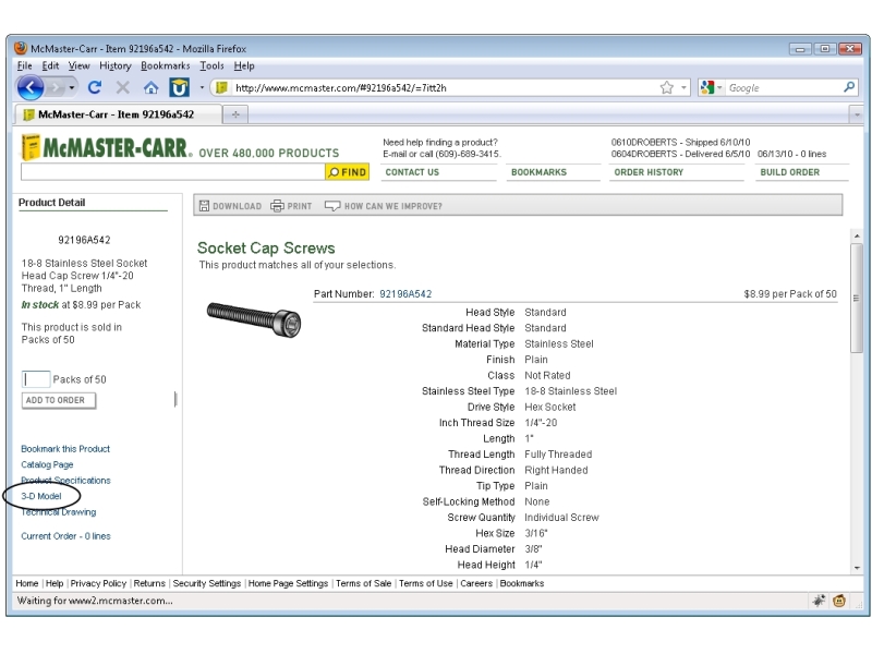 Importing Parts into Alibre