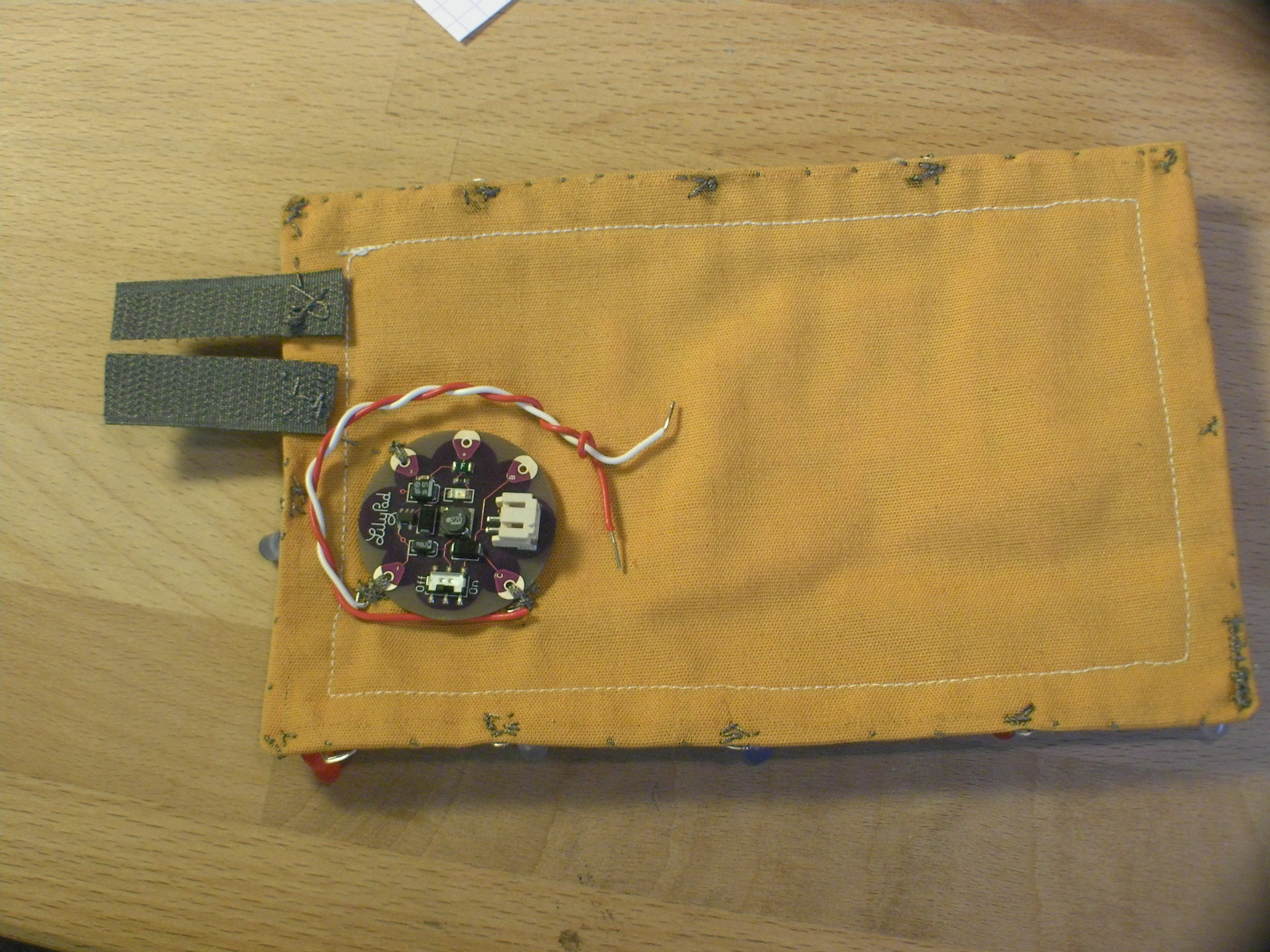 Arduino Blinking Bike&nbsp;Patch