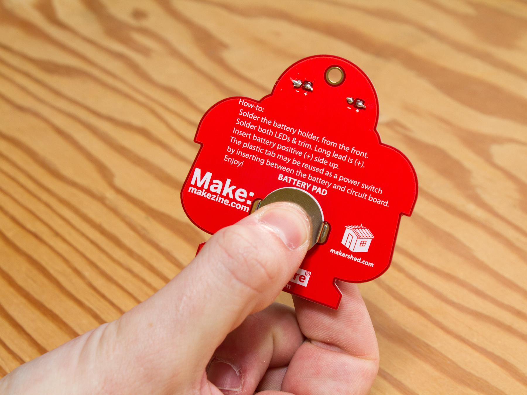 New Project: MAKE Holiday Ornament