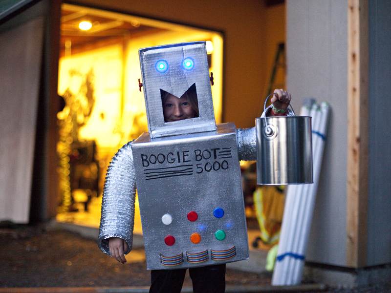 New Project: Robot Halloween Costume