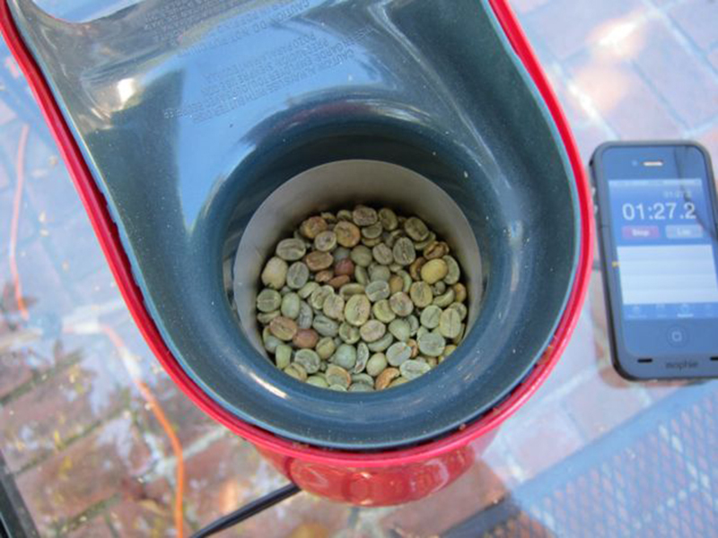 Roast Coffee with a Popcorn Popper