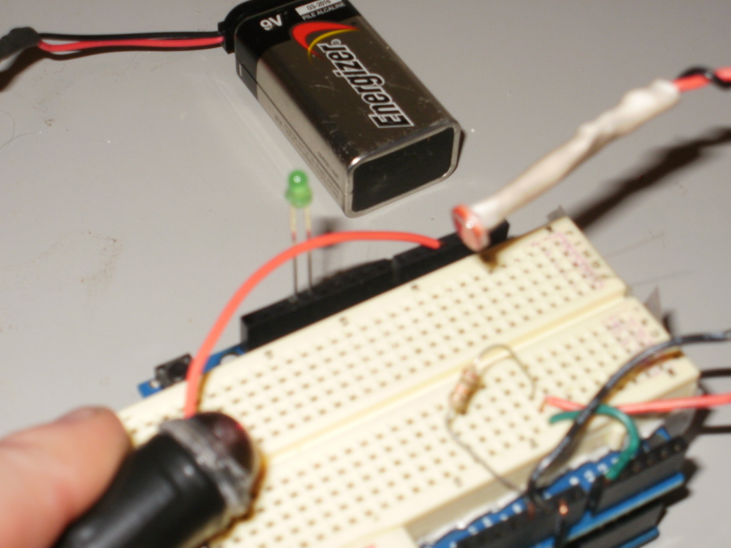 New Project: The Arduino Controlled Laser Security System