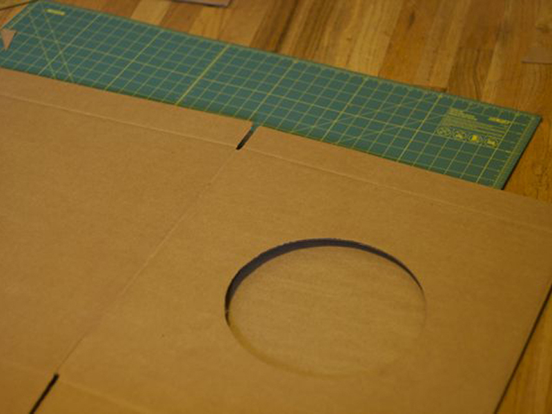Cardboard Cat Rocket
