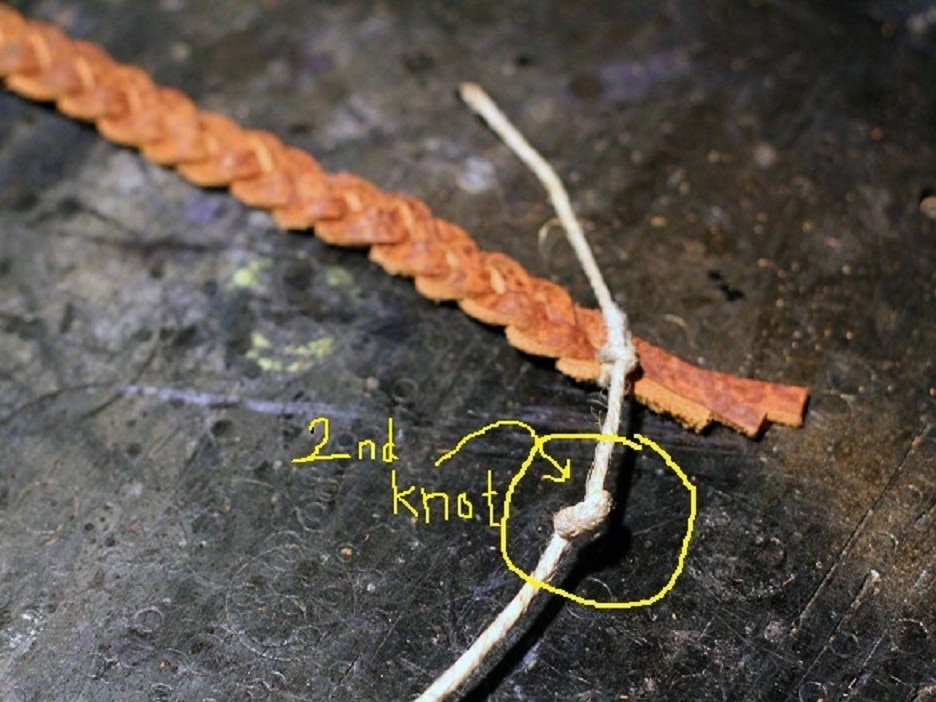New Project: Braided Leather Bracelet