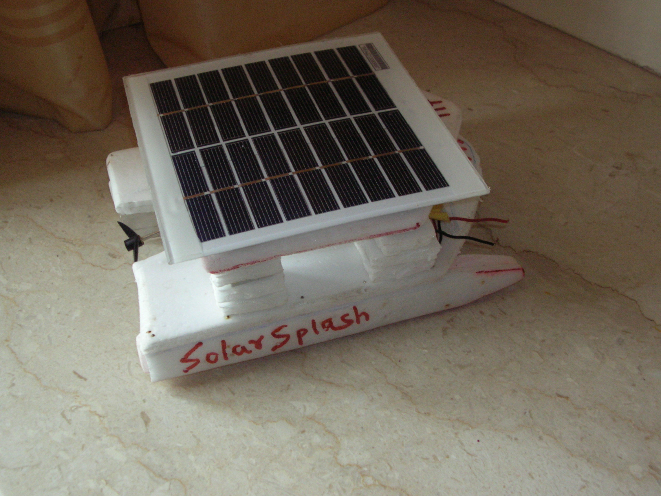 Solar-Powered Boat&nbsp;Prototype