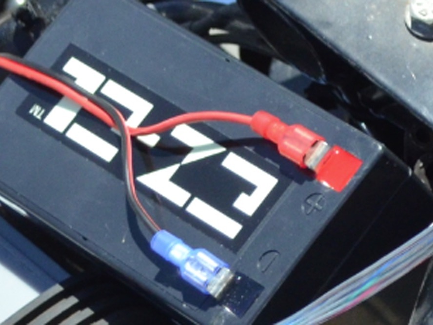 New Project: EZ-EL Wire Red Vintage Motorcycle
