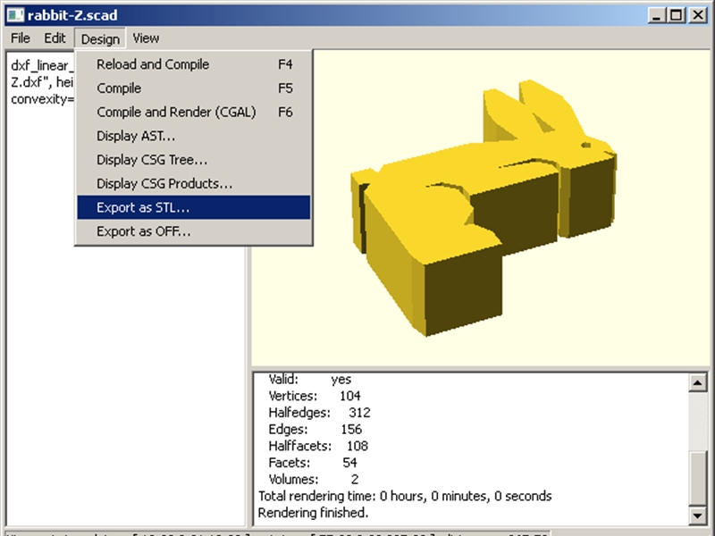 3D Models with&nbsp;OpenSCAD