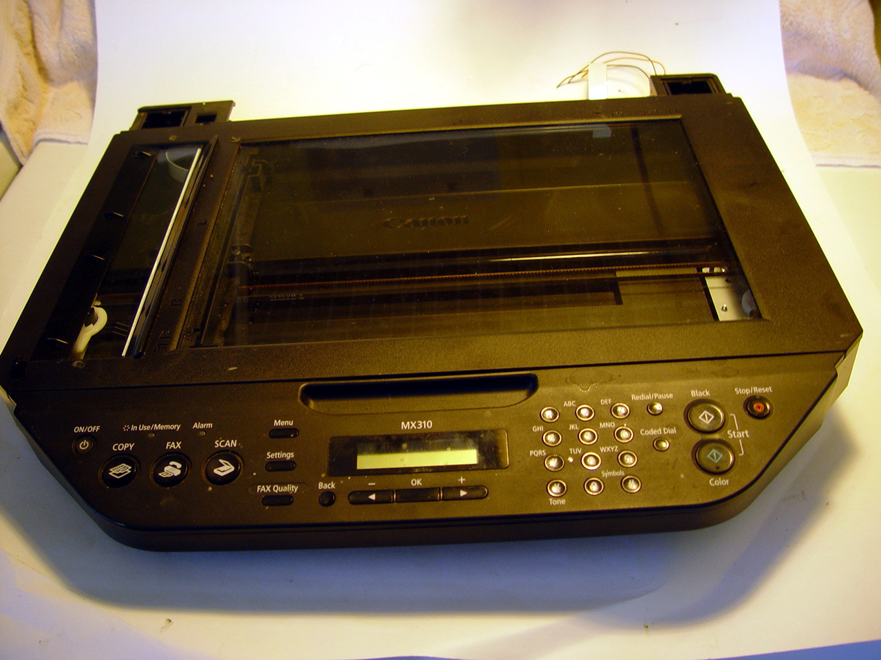 Don’t Waste eWaste: UnMaking a Canon Printer/Scanner/Fax into Parts