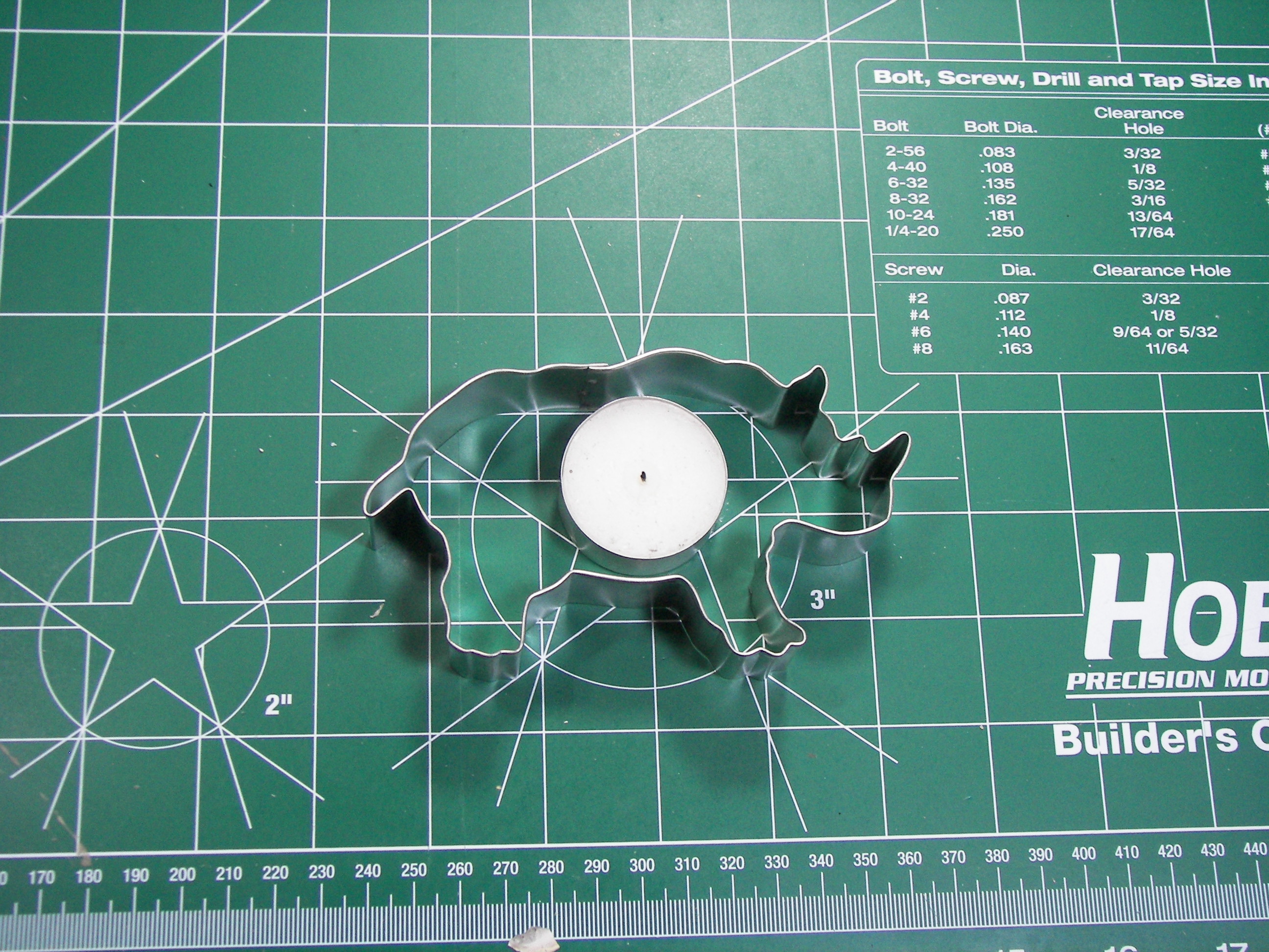 New Project: Concrete Tea Light Holder