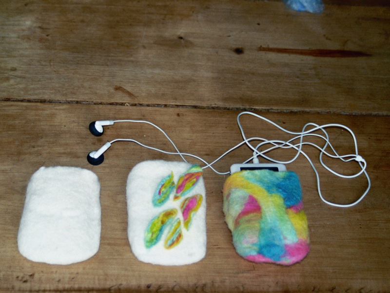 Felted iPod&nbsp;Cozy