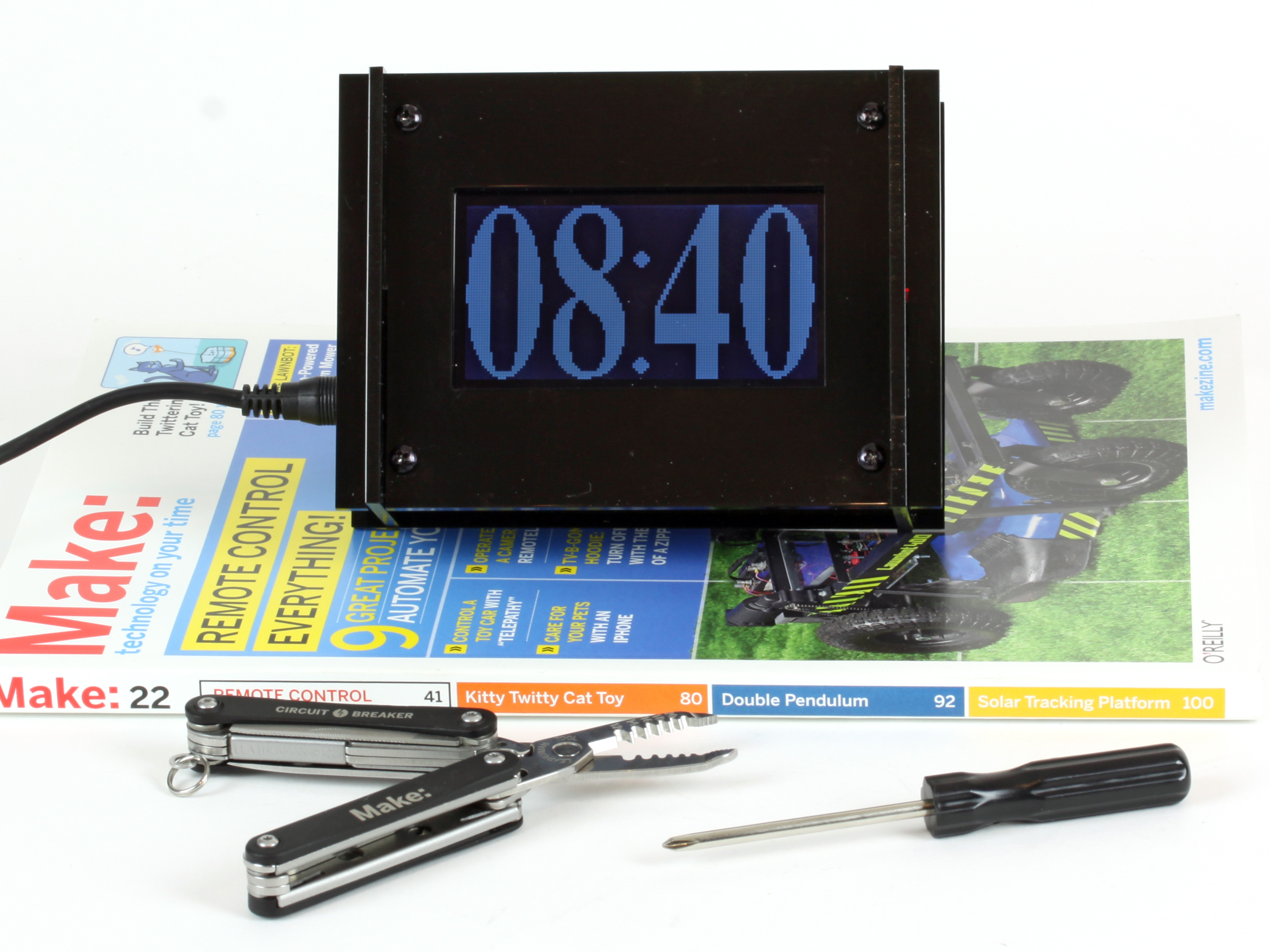 New Project: Build a Monochron Clock Kit