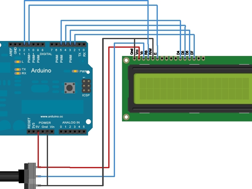 Using the MakerShield – LCD&nbsp;Display