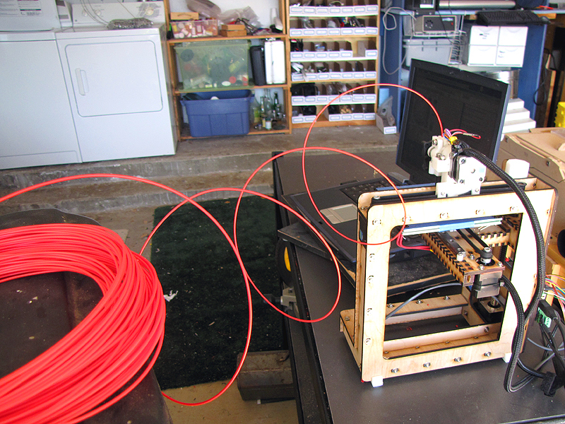 The MakerGear Mosaic 3D Printer – Part VIII: The First&nbsp;Print