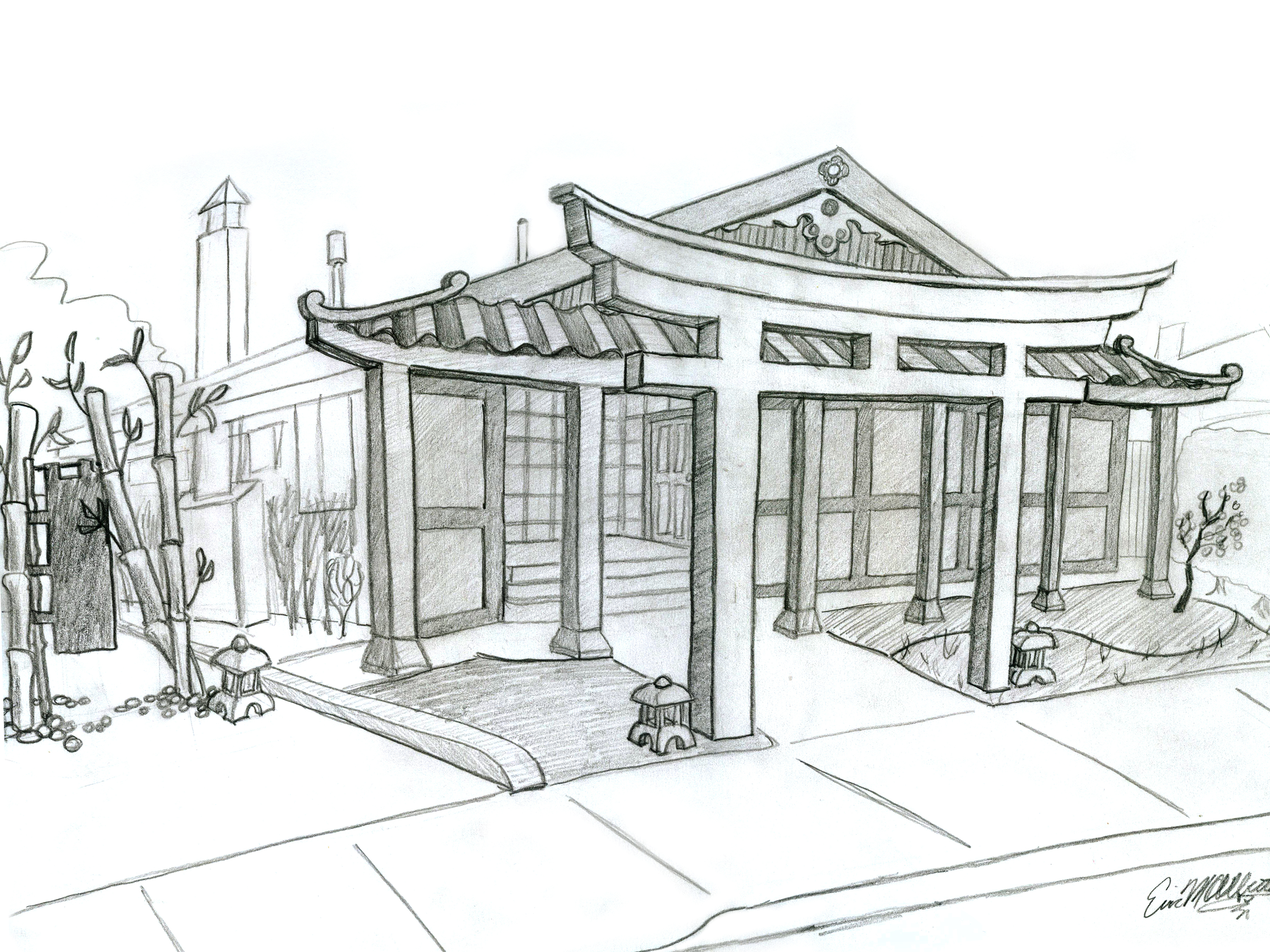 Asian Fortress Halloween&nbsp;House