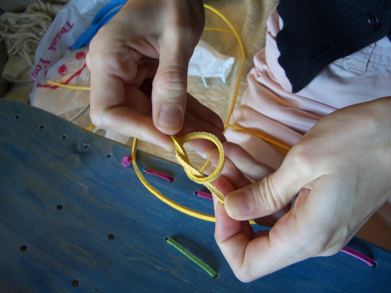 Stitched&nbsp;Skateboard