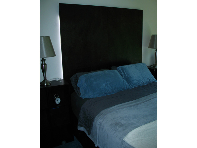 Headboard Made with 2 Doors