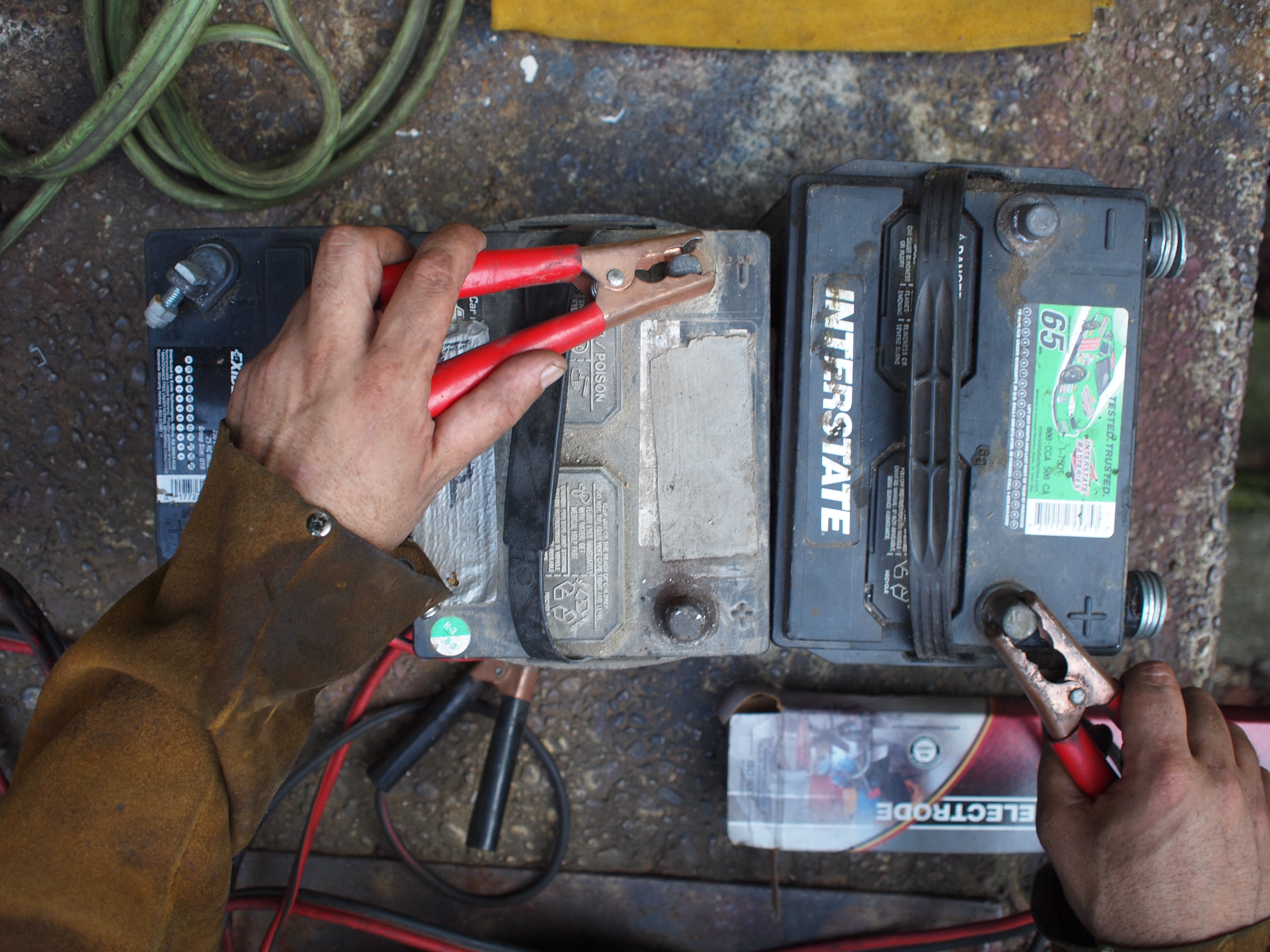 New Project: Car-Battery Welding