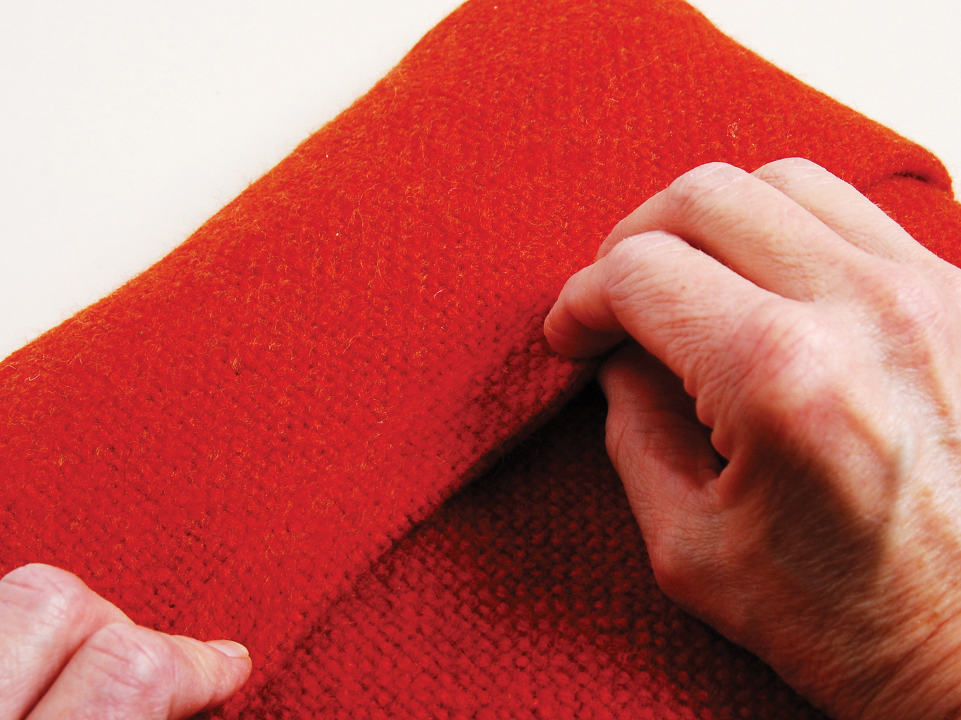 Fringy Loom-Woven&nbsp;Pillow