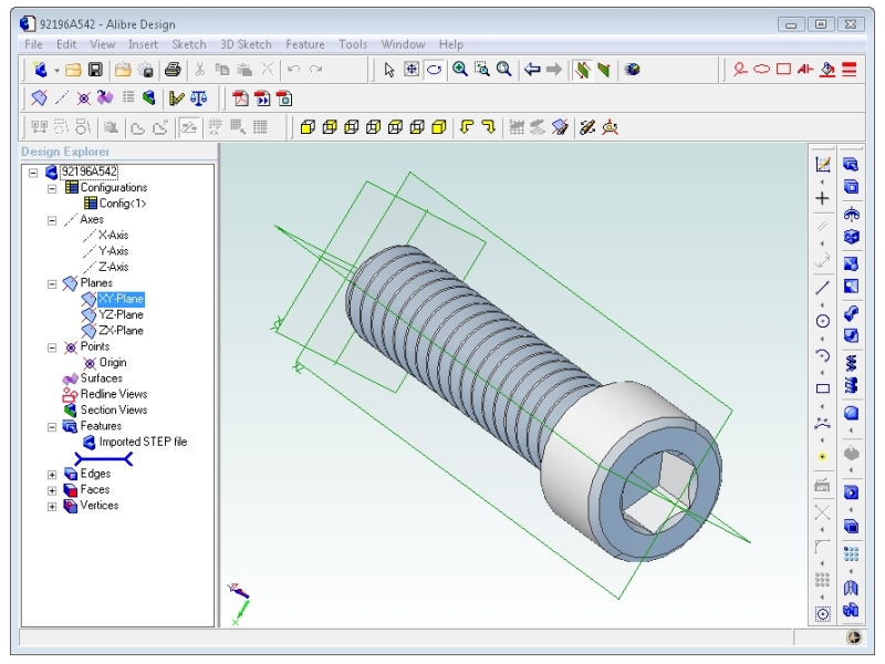 Importing Parts into Alibre