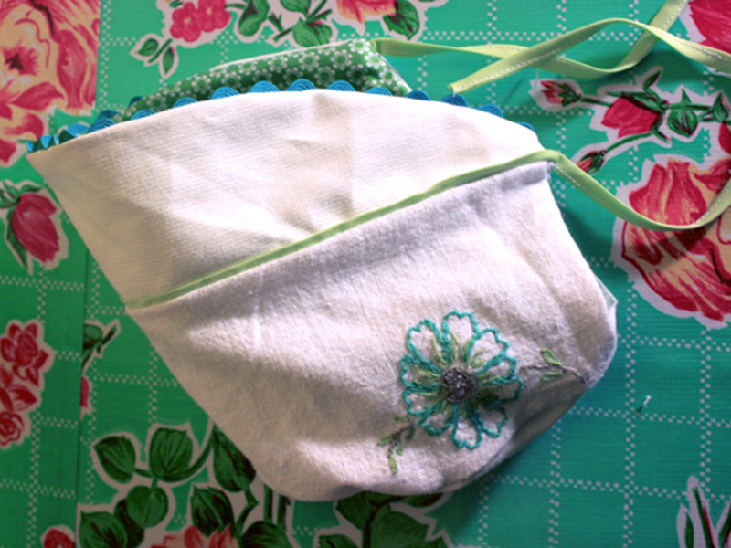 Bonnet from Vintage&nbsp;Linens
