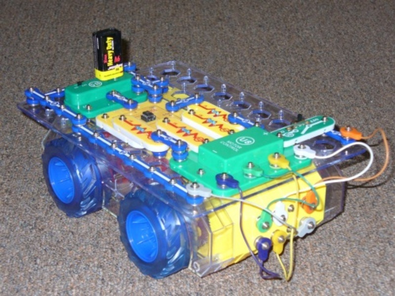 New Project: Simple Snap Circuits Programmable Robot