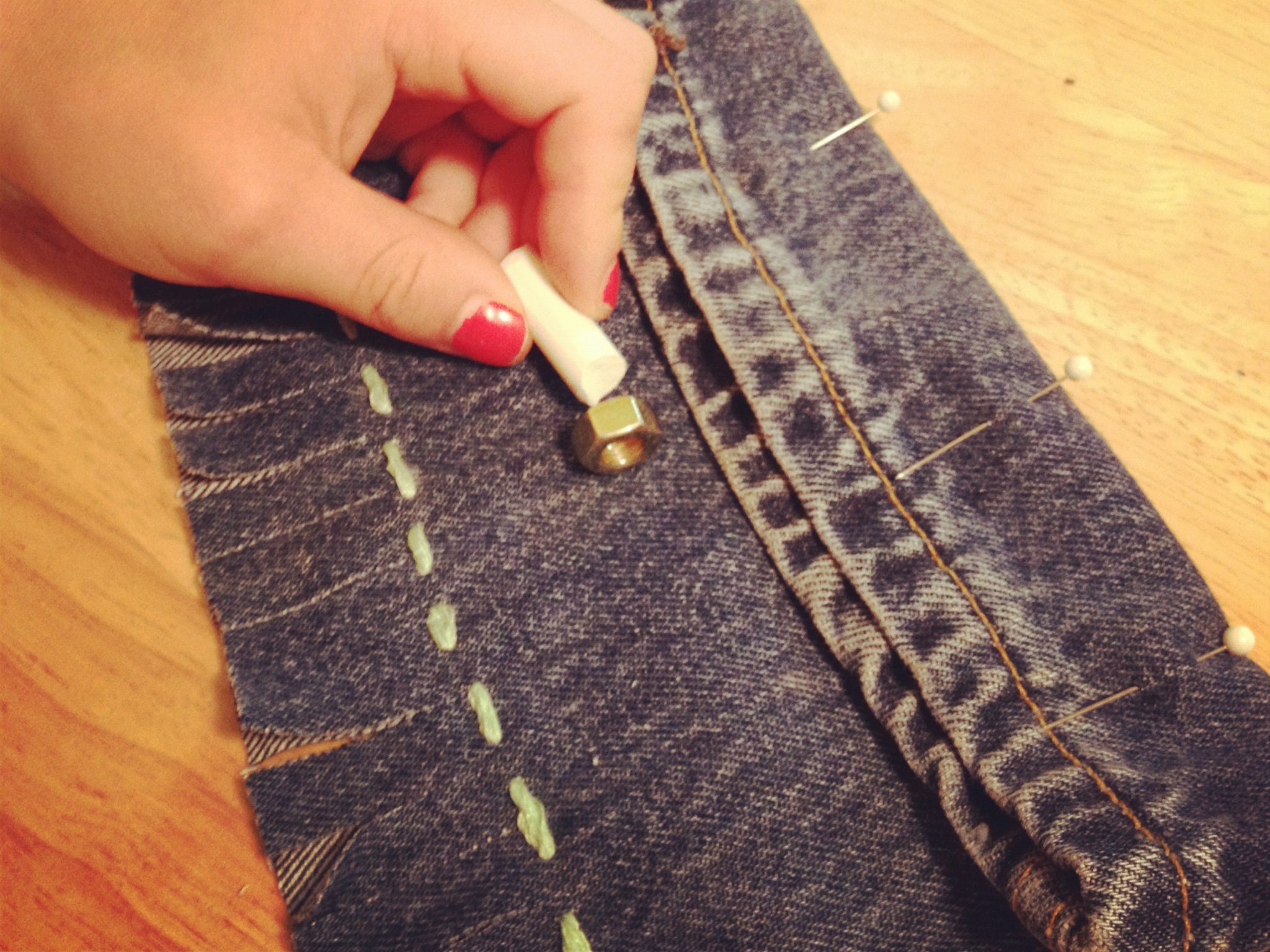 Fringed Sunglass&nbsp;Clutch