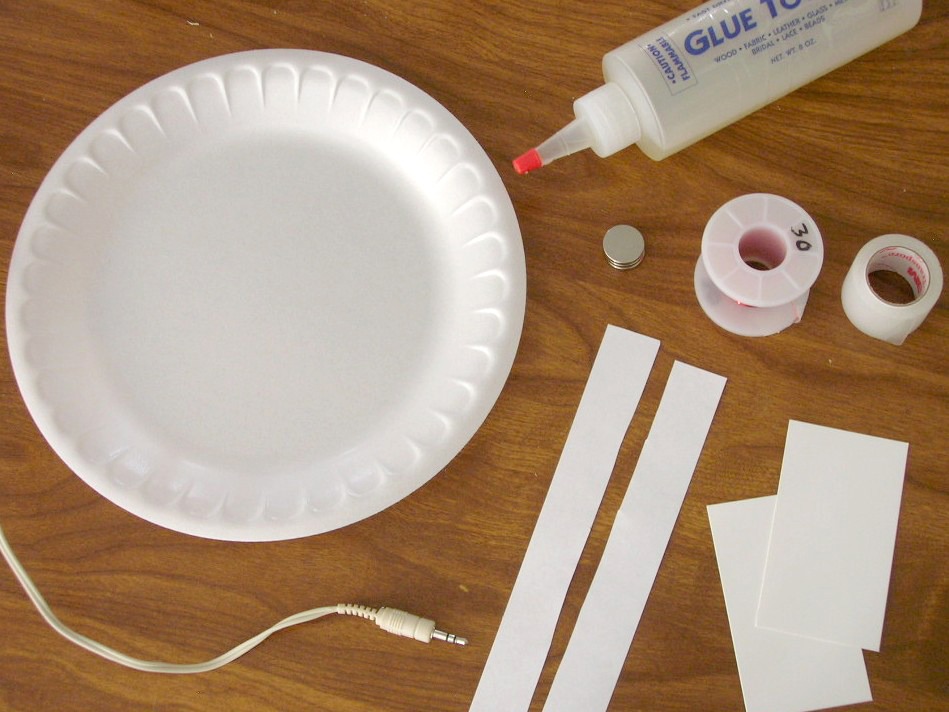 Styrofoam Plate&nbsp;Speaker
