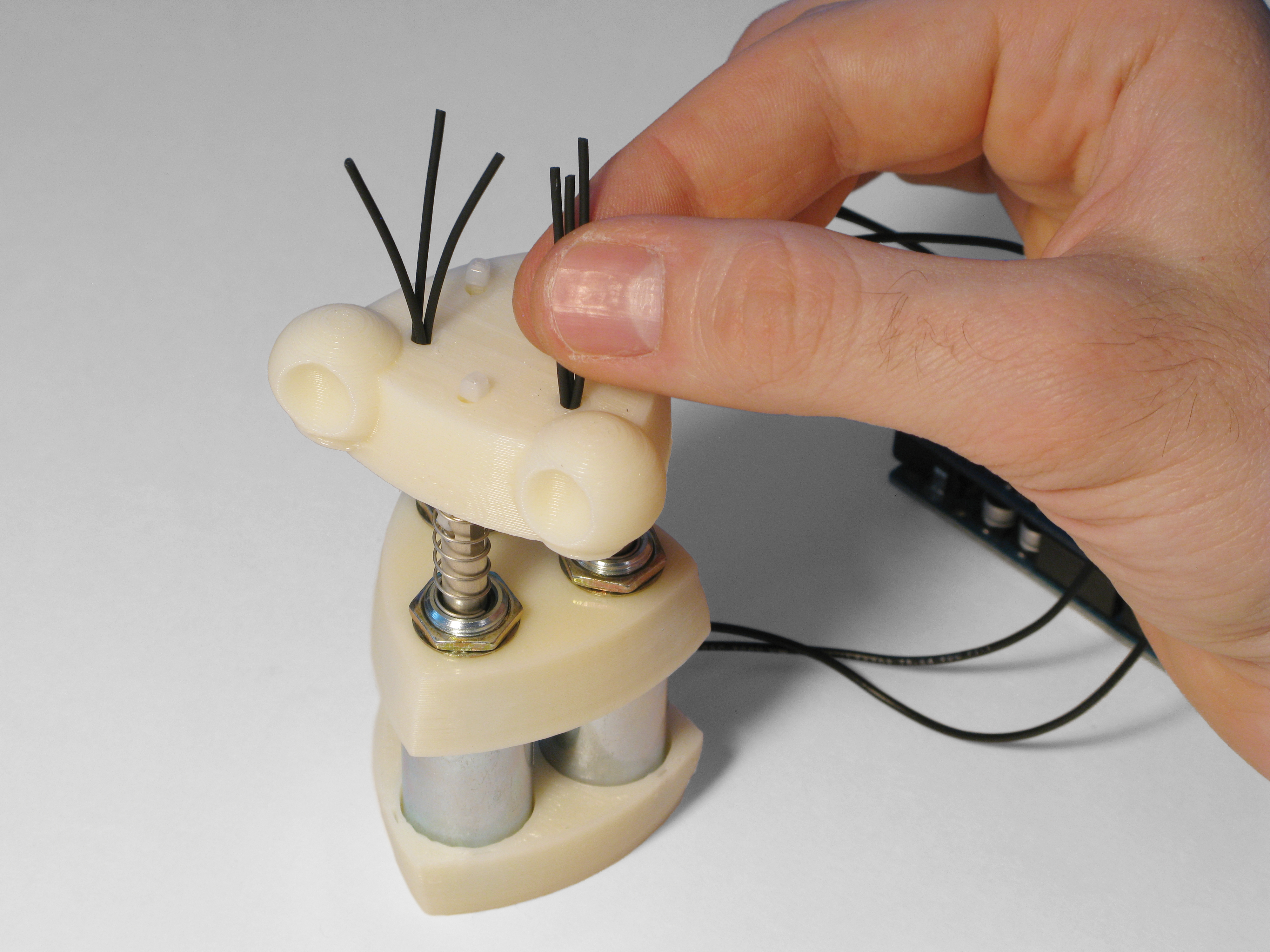 Spazzi: A Solenoid Powered&nbsp;Dancebot