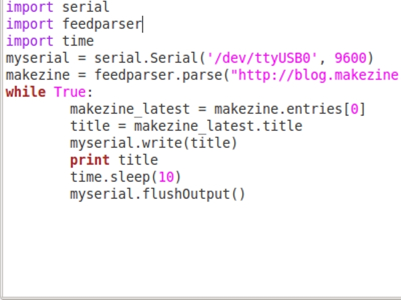 New Project: Arduino and Python: Learn Serial Programming