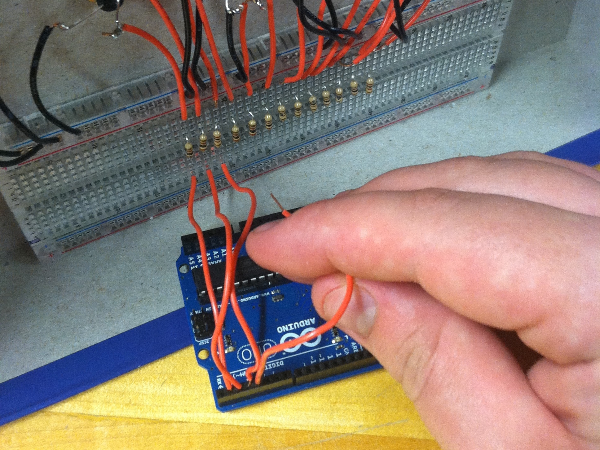New Project: Connect 4 Binary Clock
