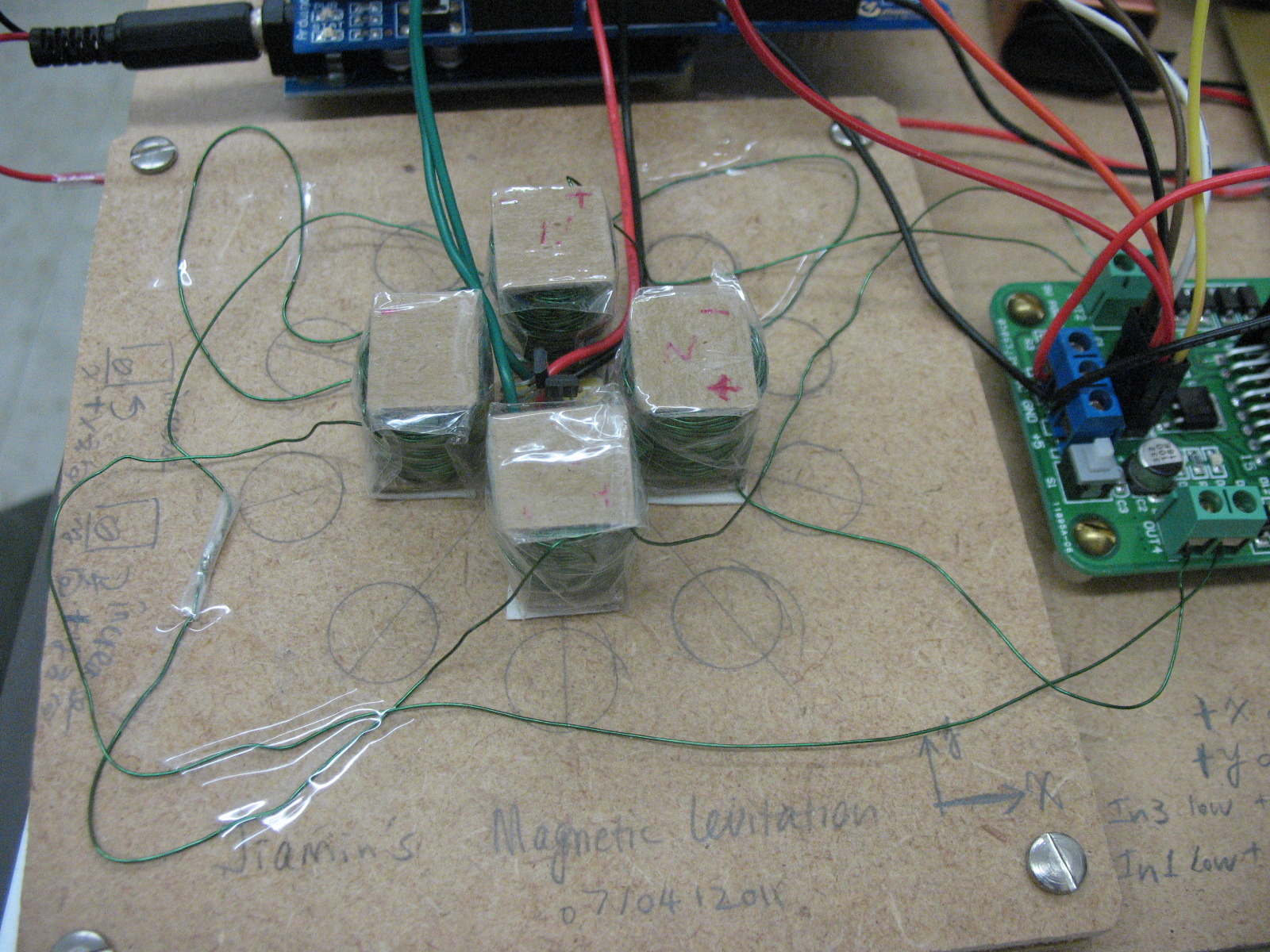 Magnetic levitation with PID&nbsp;control