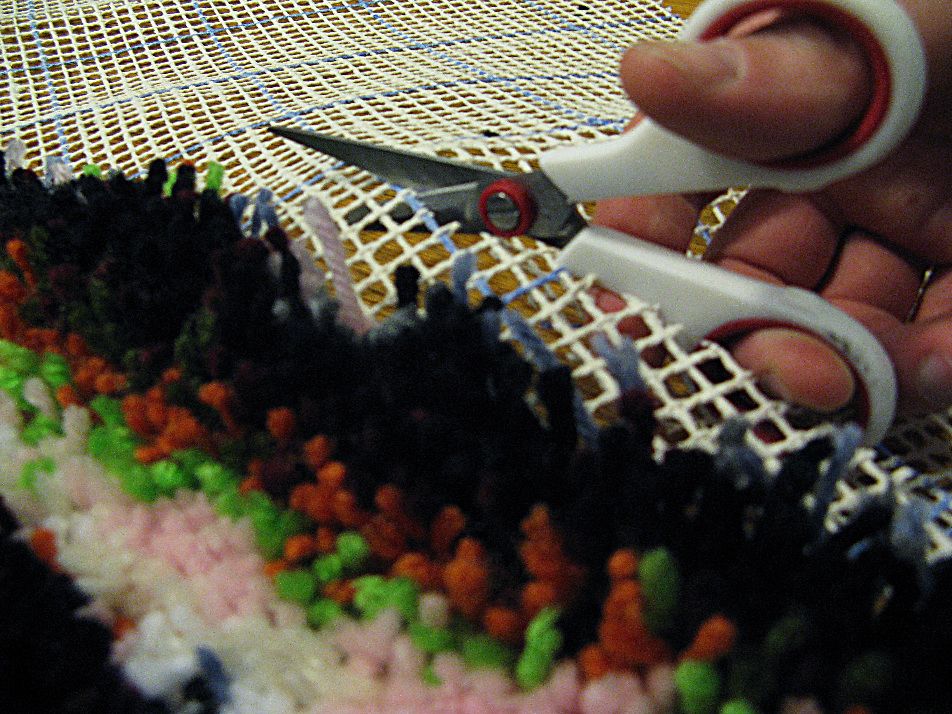 Photorealistic Latch-Hooked&nbsp;Rug