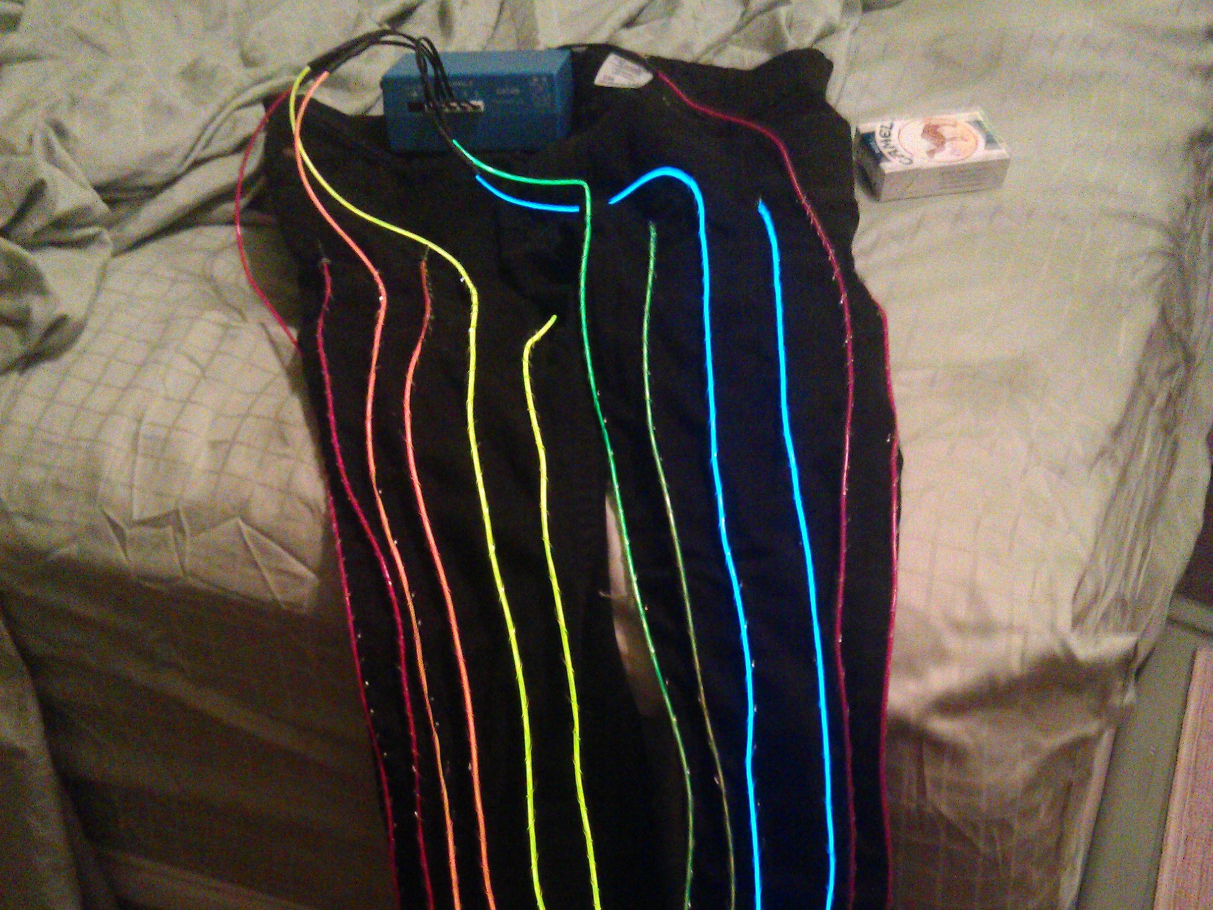 Nyan Cat Costume with EL Rainbow