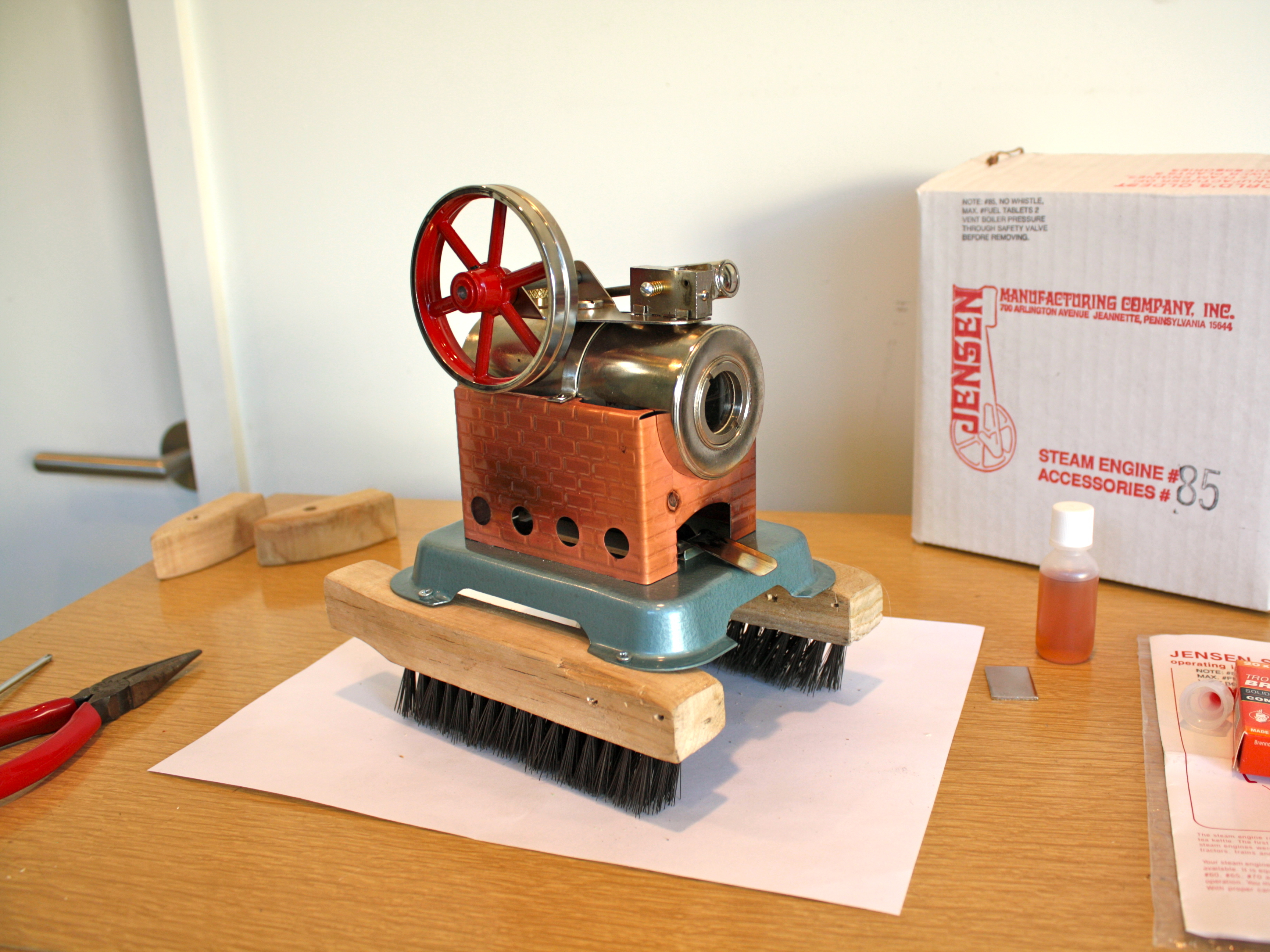 New Project: Steam-Powered BoilerBot