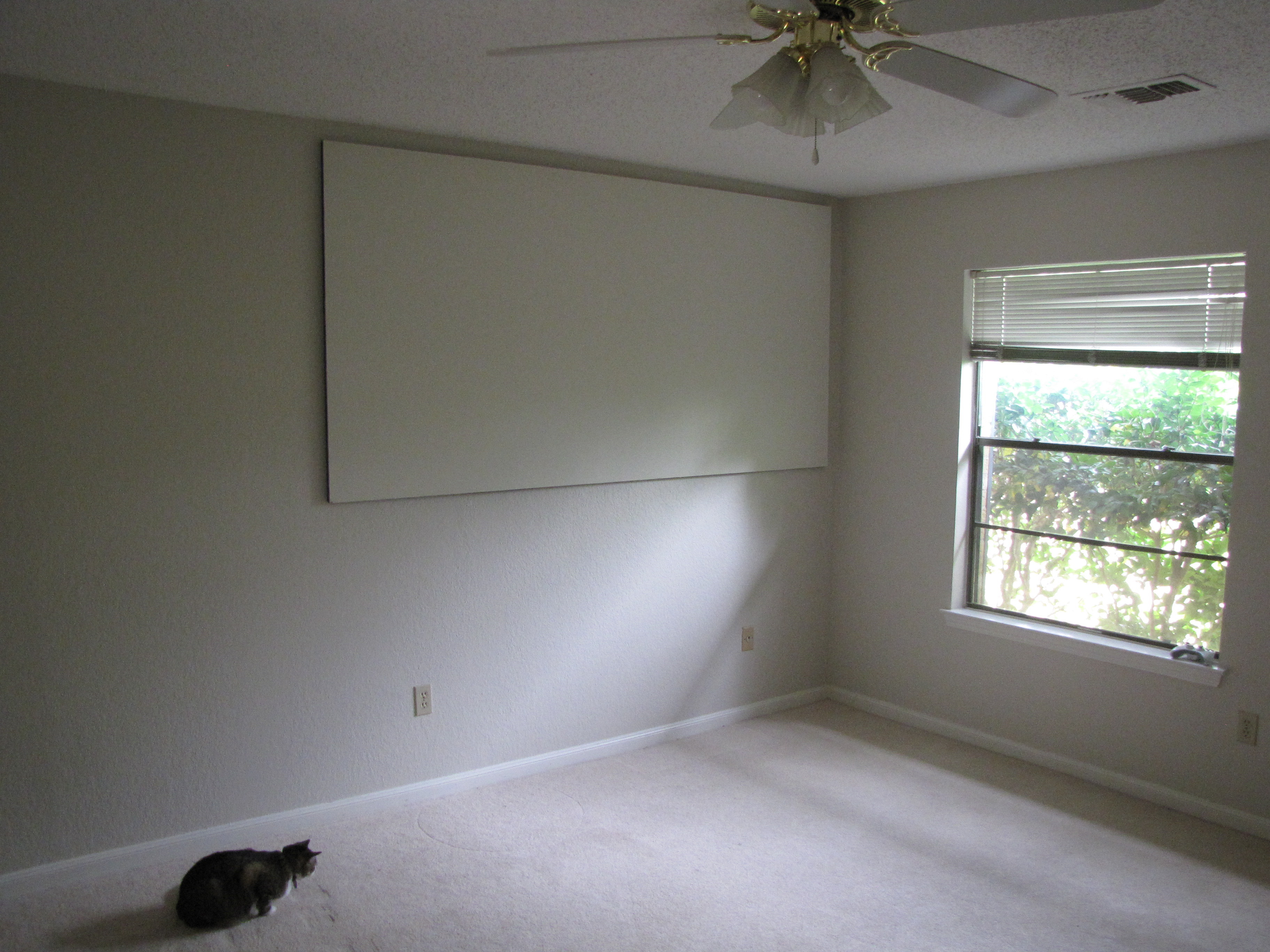 Glass Bead Projection Screen Make