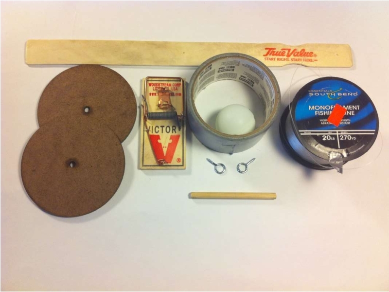 New Project: Mousetrap-Powered Car