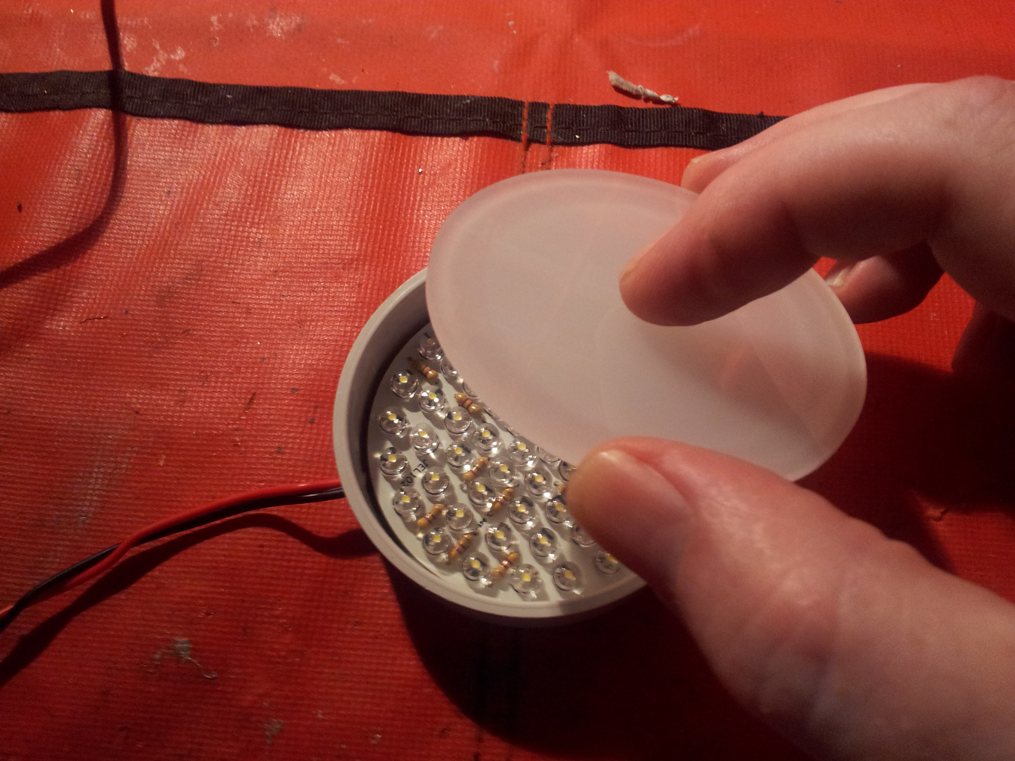 LED Garden/Deck-Light Kit with 60x5mm&nbsp;LEDs