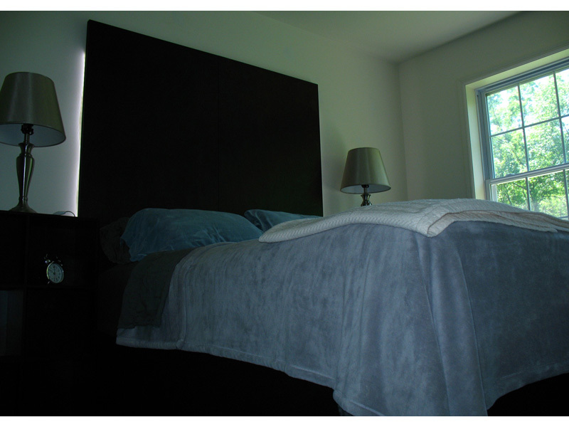 Headboard Made with 2 Doors