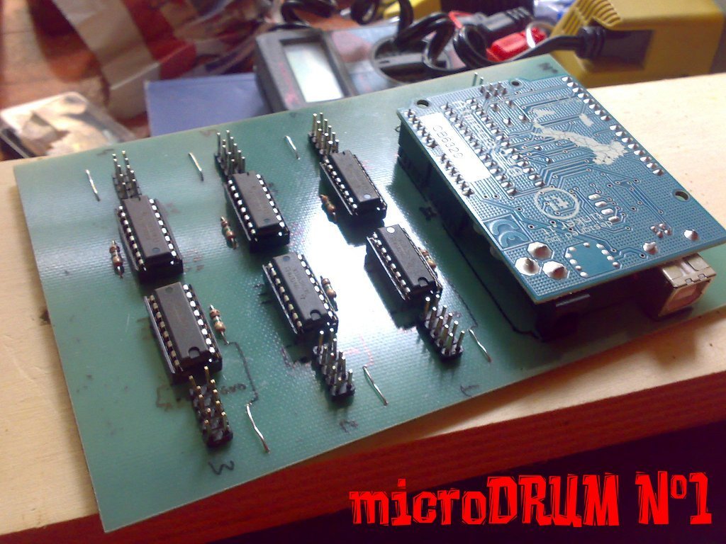 Arduino-Based MIDI Drum System