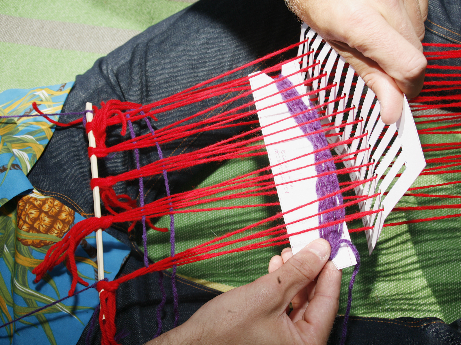 New Project: Paper Pocket Loom