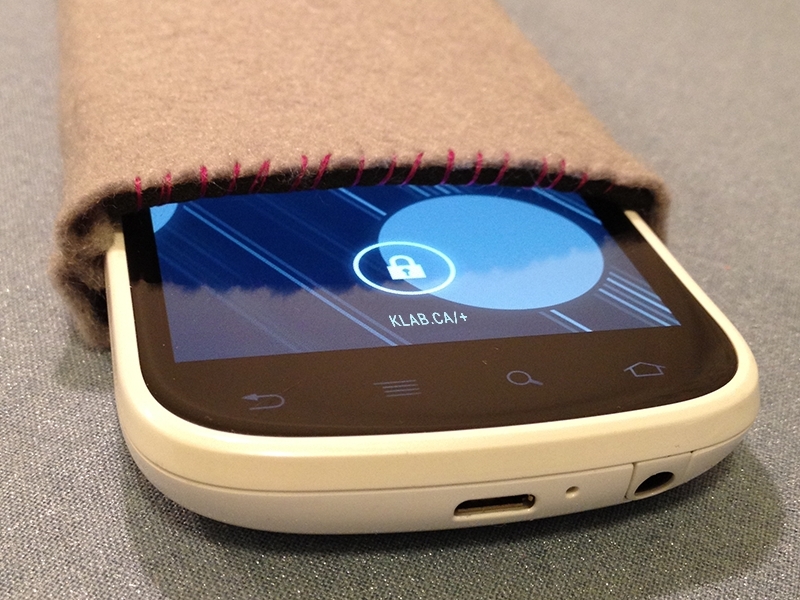 NFC-Enhanced Slip Case for&nbsp;Smartphones