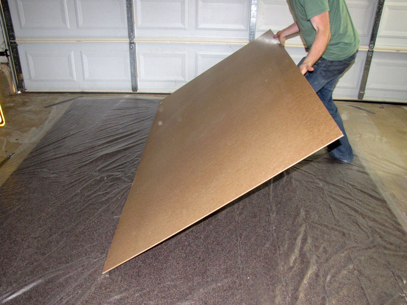 Glass Bead Projection Screen Make