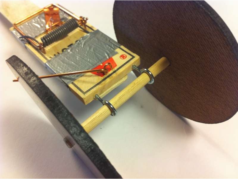 New Project: Mousetrap-Powered Car