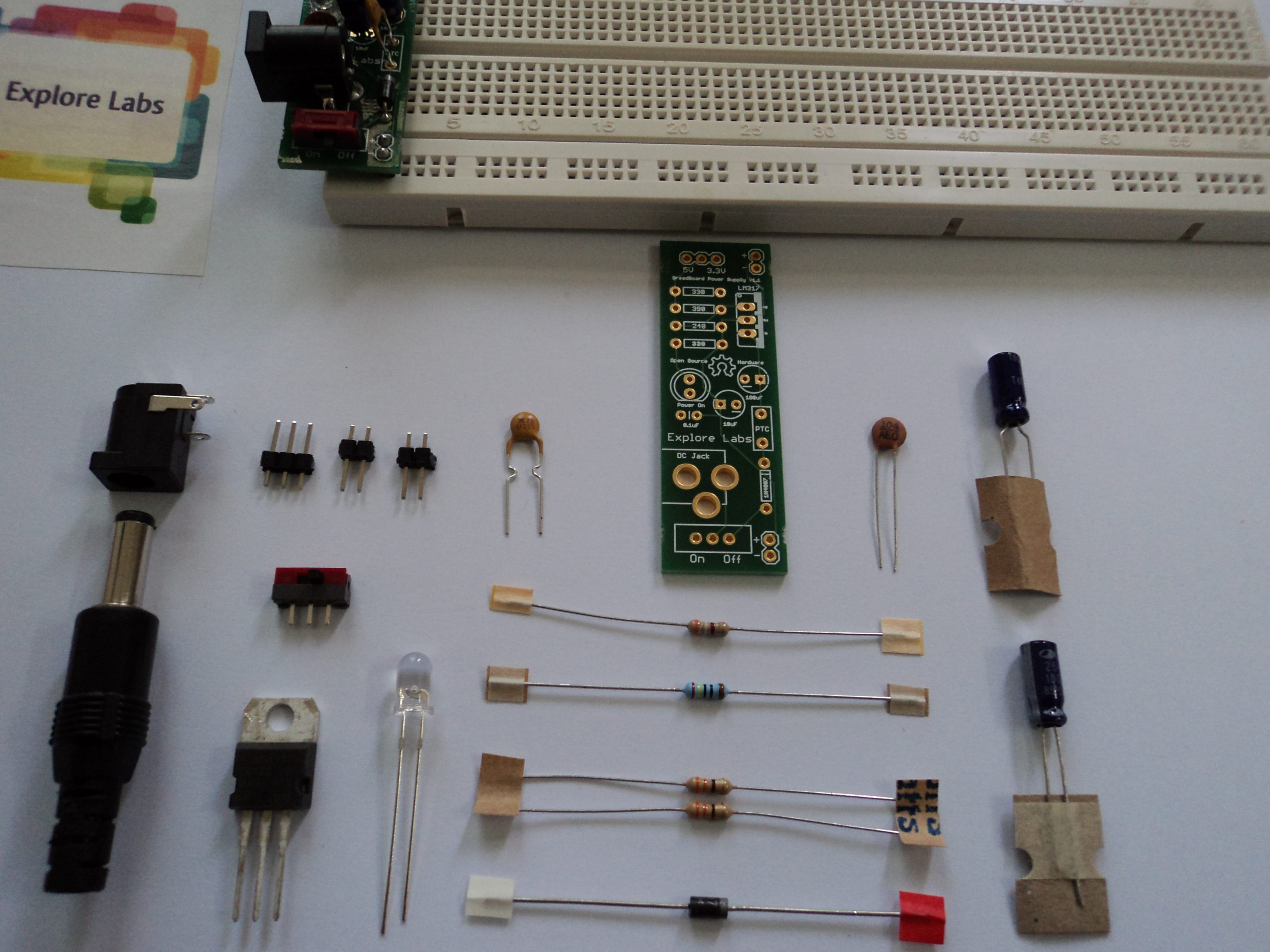 New Project: Making a BreadBoard Power Supply