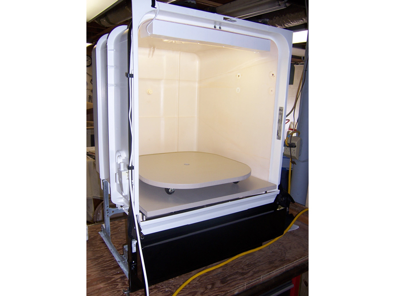 New Project: Convert a Used Dishwasher into a Spray Paint Booth