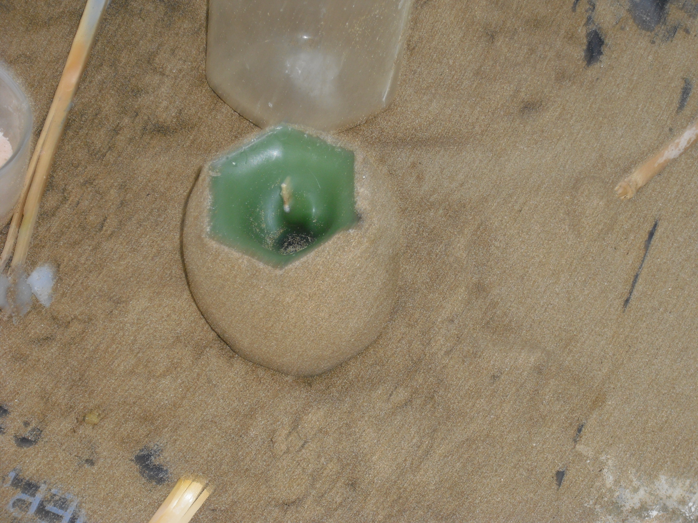 New Project: Sand Candles