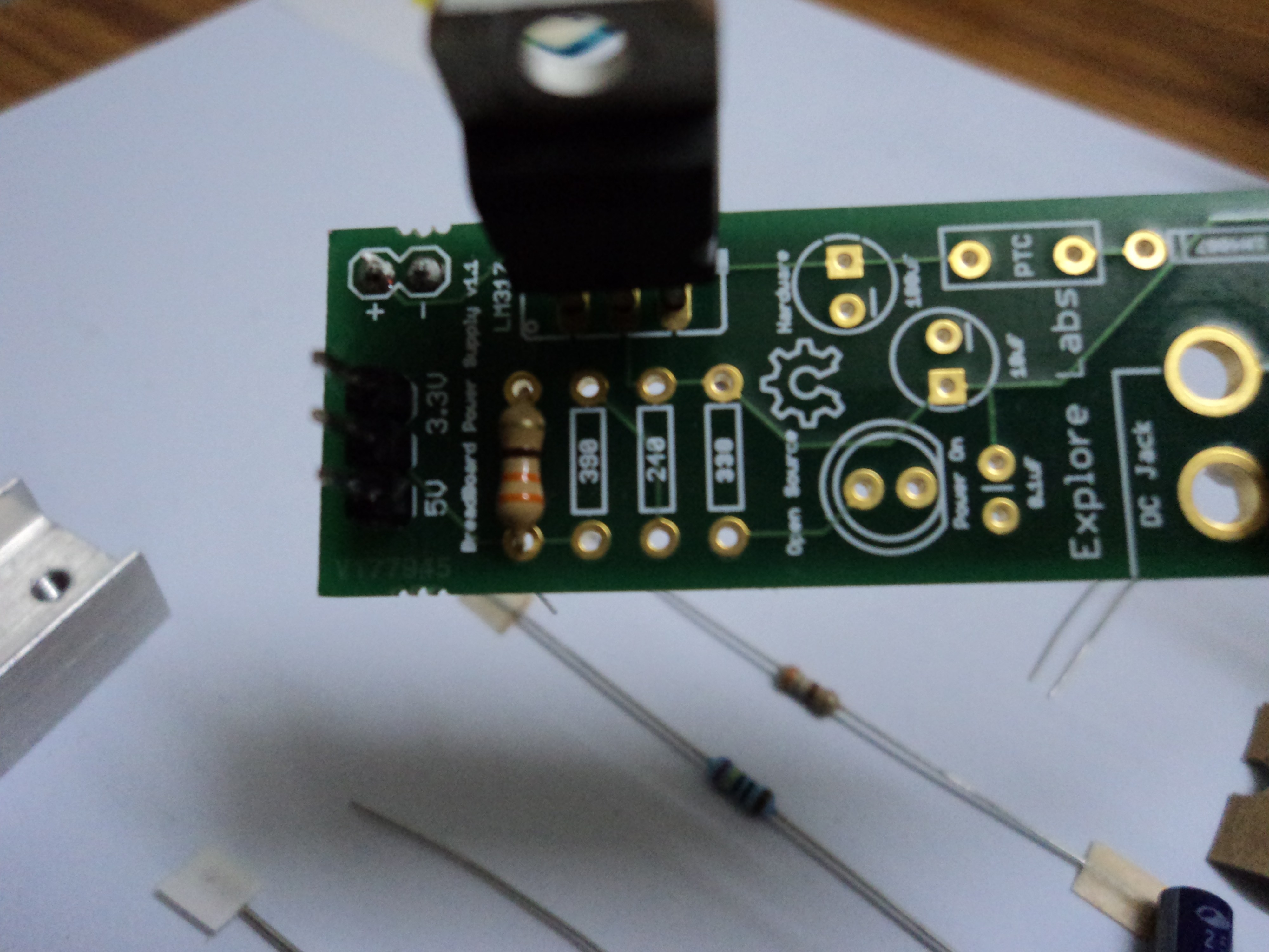 New Project: Making a BreadBoard Power Supply