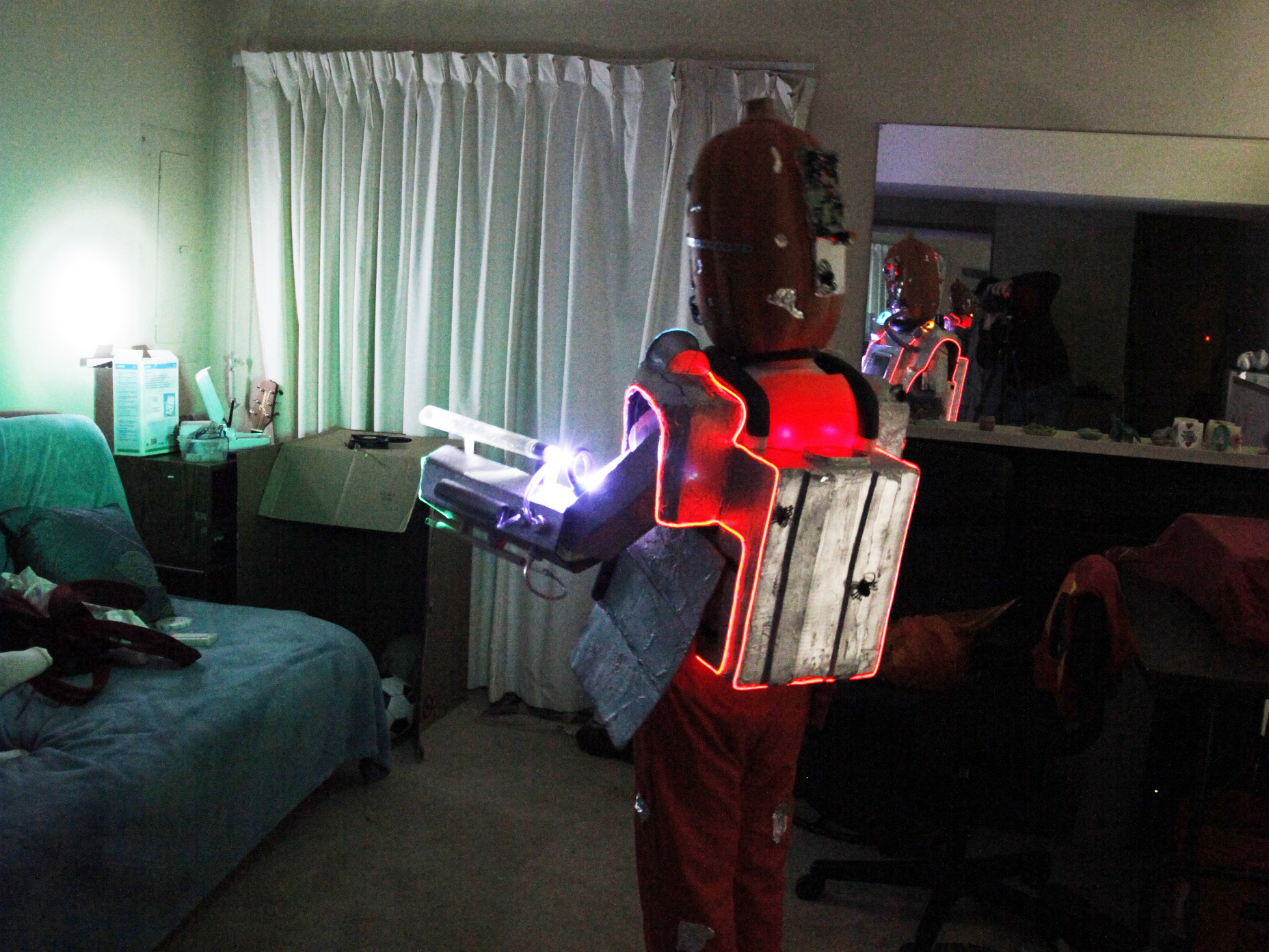 Mutant Cyborg Pumpkin Halloween Costume